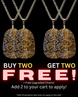 Dragon Flying Over 4 Seas Tiger Eye Pendant