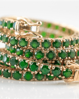 Imperial Green Jade Tennis Bracelet