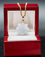 Micro Filipino Sun Jade Pendant