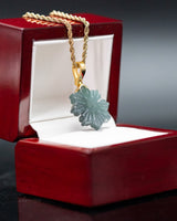 Micro Filipino Sun Jade Pendant