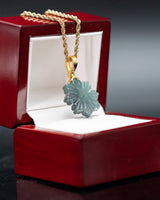 Micro Filipino Sun Jade Pendant