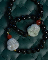 Buddha Head Jade Bracelet