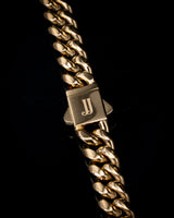 8mm Gold Cuban Chain