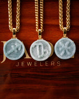 Astrology Sign Jade Pendants