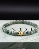 Golden Flutter Jade Bracelet