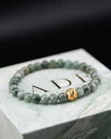 Golden Flutter Jade Bracelet