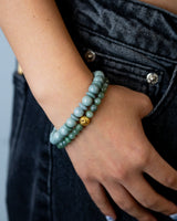 Golden Flutter Jade Bracelet