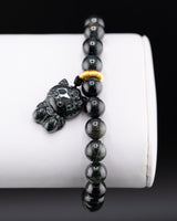 Happy Kitty Jade Bracelet