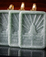 Angkor Wat Green Jade Pendant