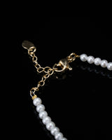 Pearl Beaded Sakura Jade Charm Bracelet