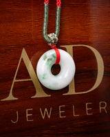 Micro Donut Jade Pendant