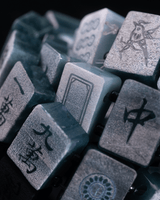 Blue Jade Mahjong Bracelet