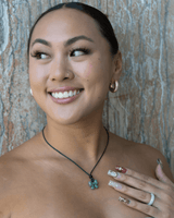 Micro Bow Jade Pendant