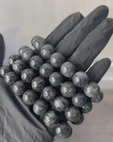 Extra Large Full Beaded Black Jade bracelet