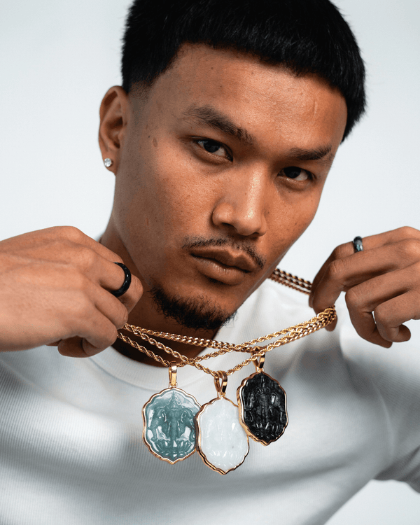 Wrapped Erawan Laos Pendant