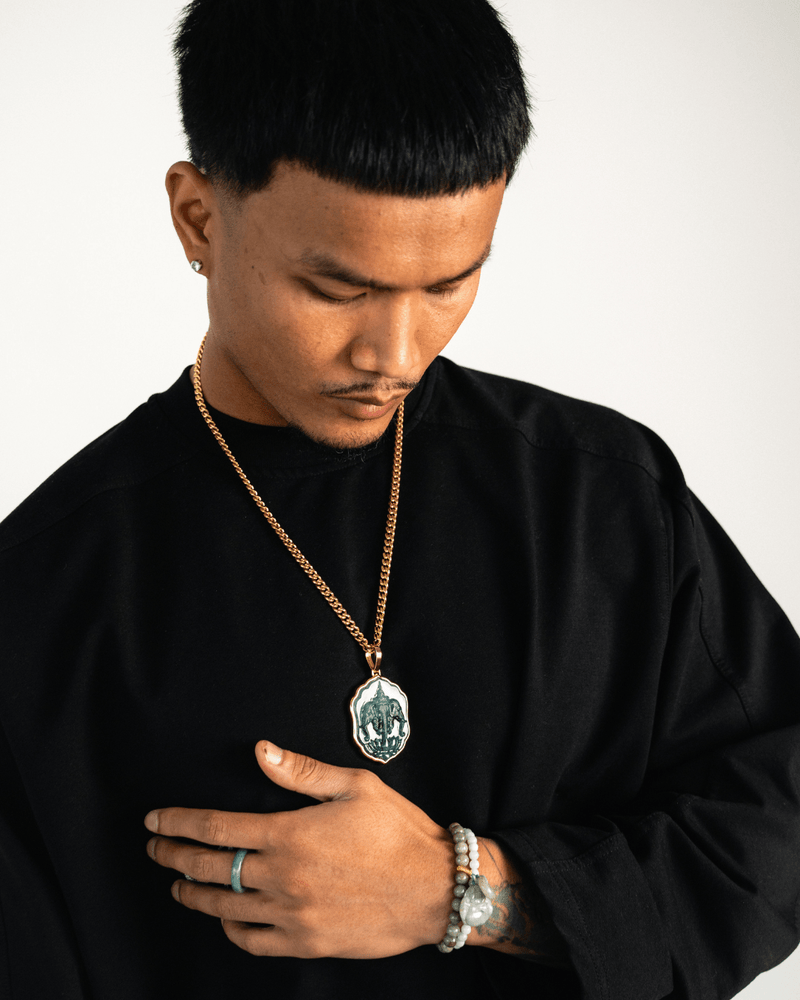 Wrapped Erawan Laos Pendant