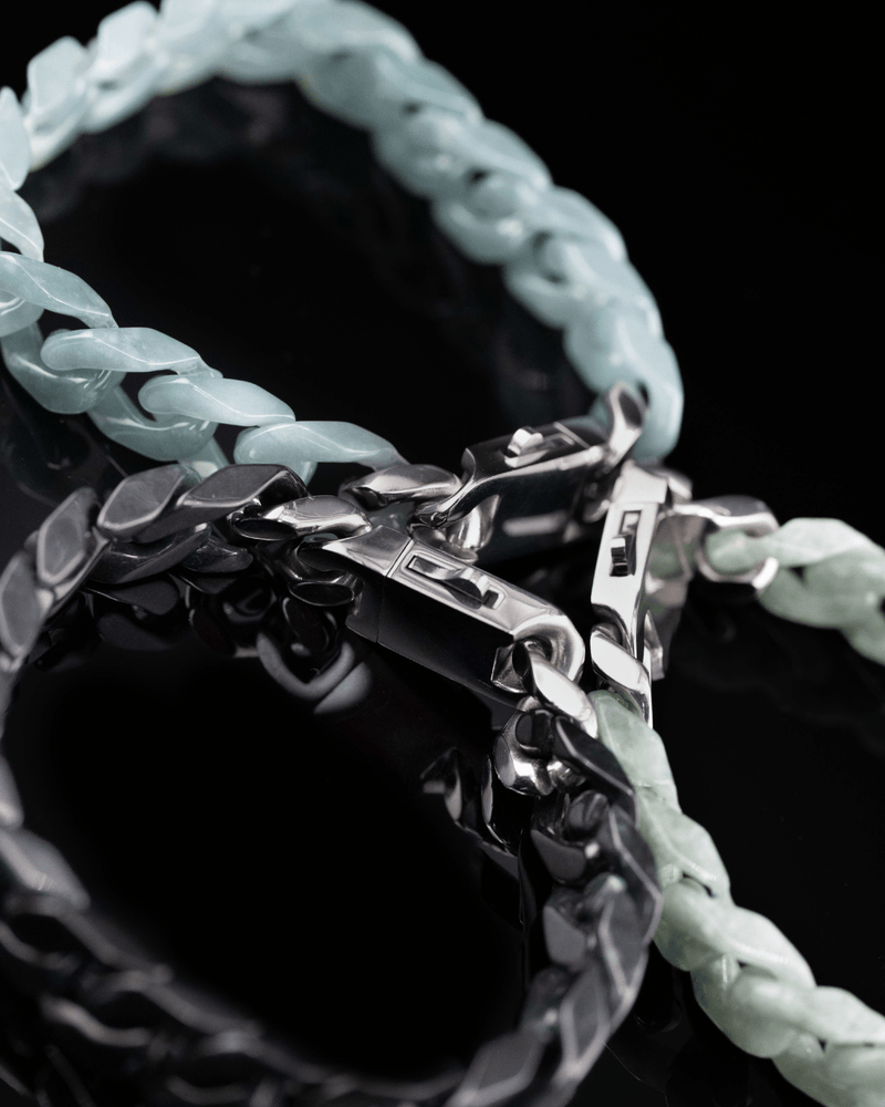 Cuban Link Jade Bracelets 2.0