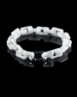 Hermes Link Jade Bracelet