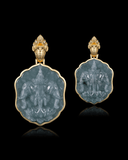 Wrapped Erawan Natural Jade Laos Pendant