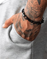 Hermes Link Jade Bracelet