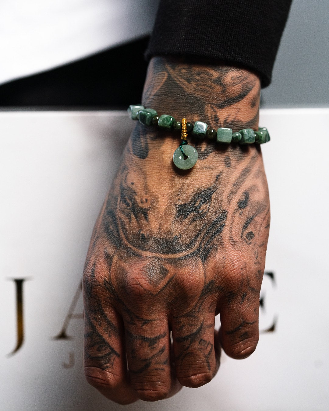 Cube Beaded Donut Jade Bracelet – The Jade Jewelers