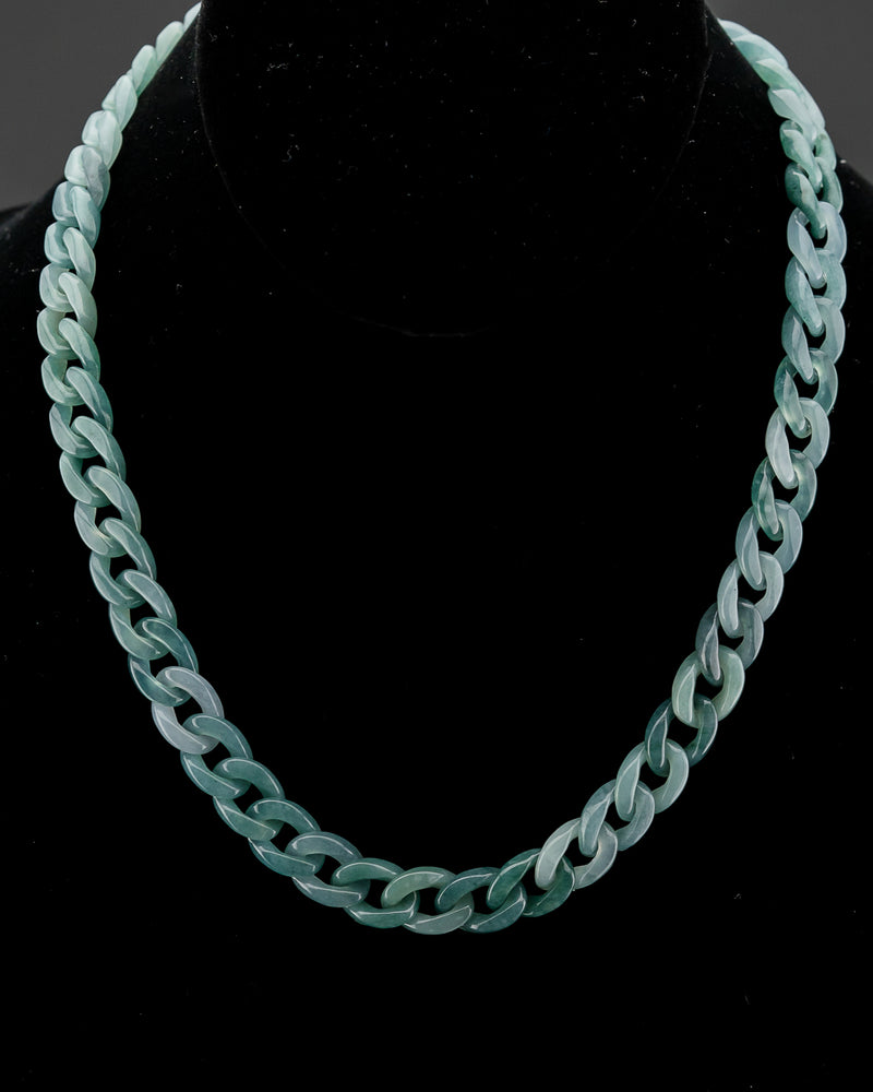 Blue Cuban Jade Chain