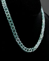 Blue Cuban Jade Chain