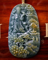 Jade Emperor Heavenly Temple Jade Pendant