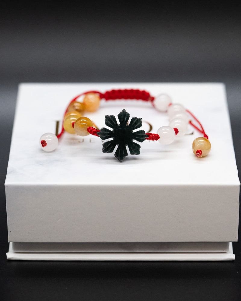 Kapamilya Filipino Sun Jade Rope Bracelet