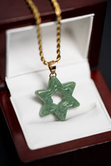 Micro Star Jade Pendant