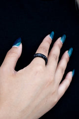 Ring - Black Jade