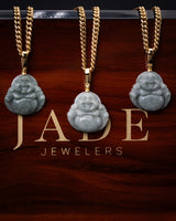 Micro Jade Laughing Buddha