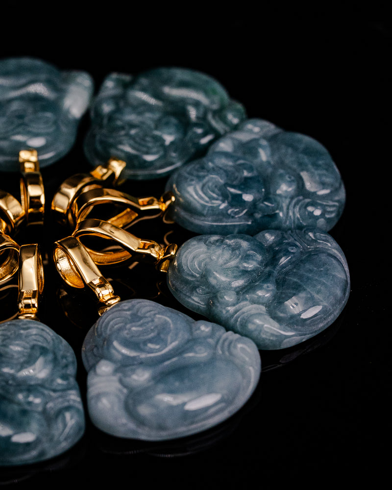 Micro Jade Laughing Buddha