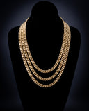 8mm Gold Cuban Chain