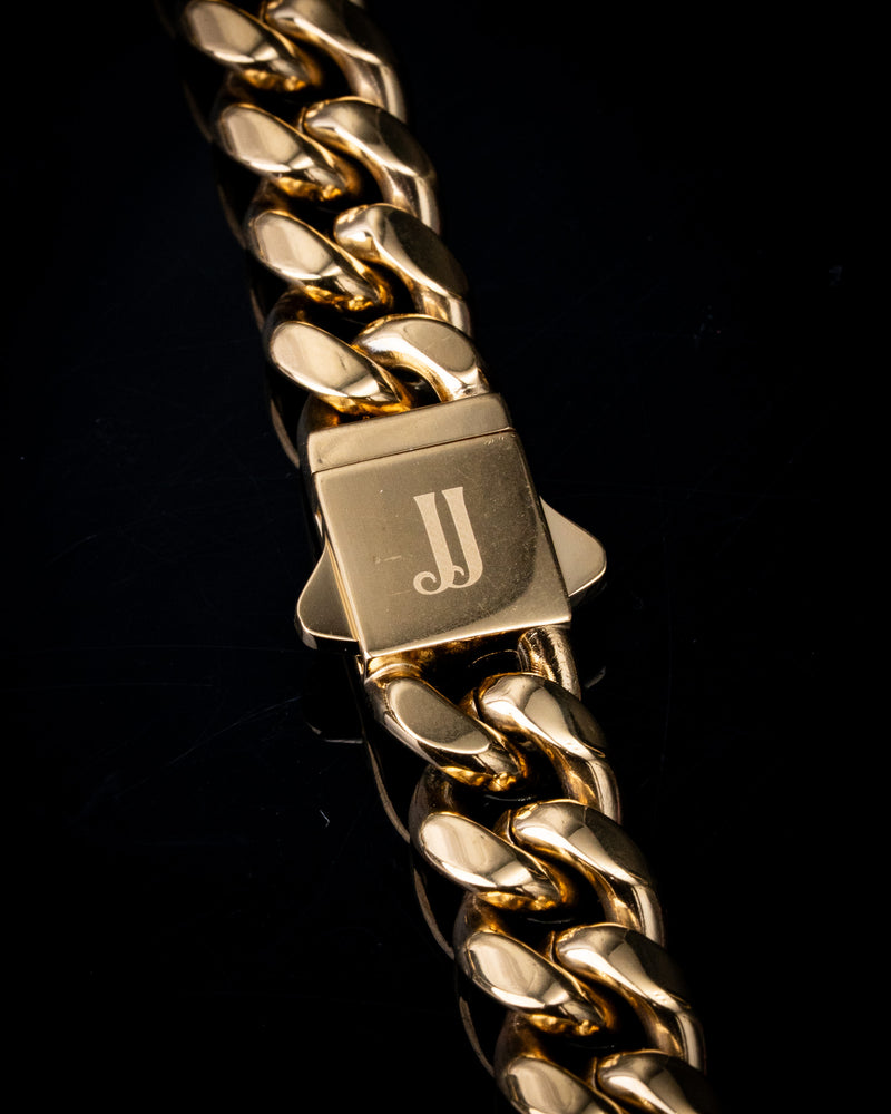 10mm Gold Cuban Chain