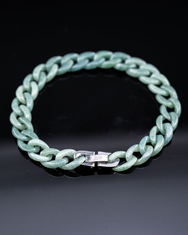 GREEN CUBAN JADE BRACELET