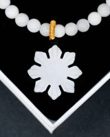 White Filipino Sun Jade Bracelet