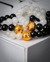 Lucky Cat Balance Jade Bracelet