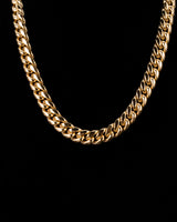 12mm Gold Cuban Chain