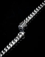 6mm White Gold Cuban Chain