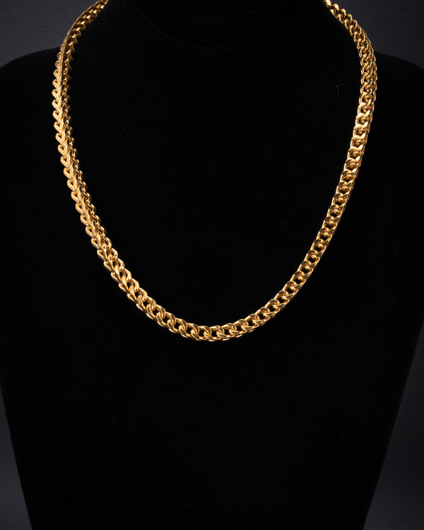 6mm Gold Franco Chain