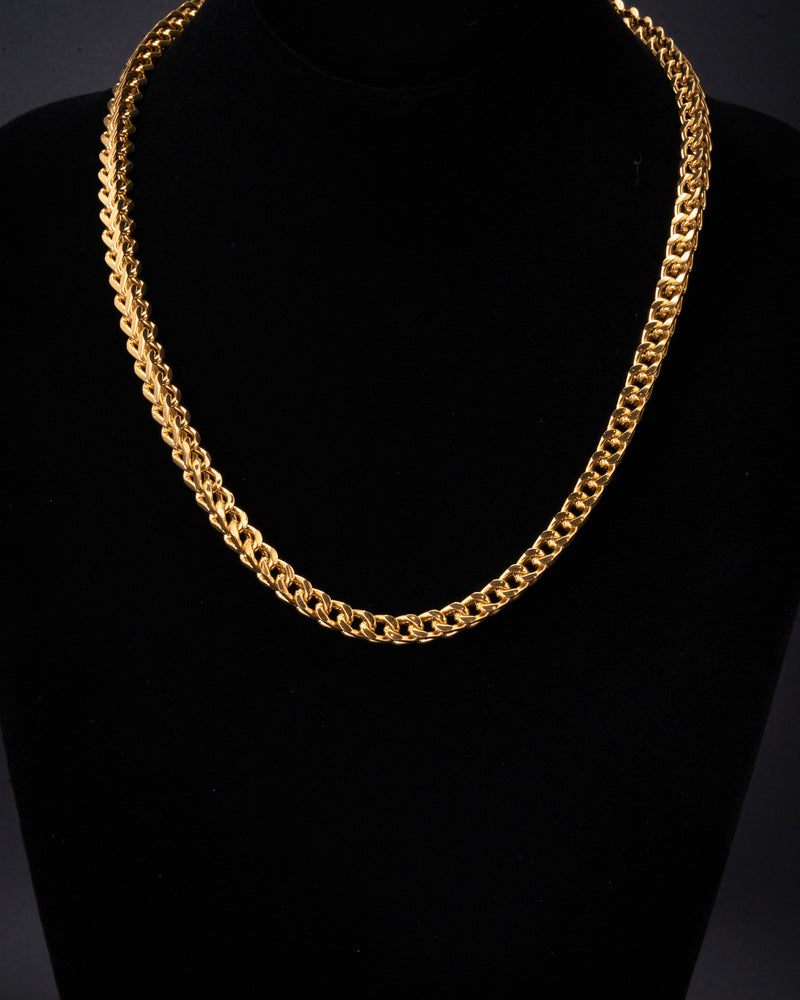 6mm Gold Franco Chain