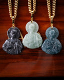 Saint Jude Jade Pendant