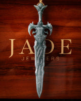 Specterblade Blue Water Jade Pendant