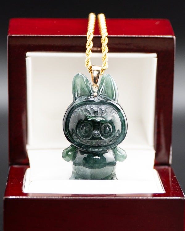 LABUBU JADE PENDANT