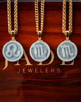 Astrology Sign Jade Pendants
