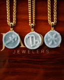 Astrology Sign Jade Pendants
