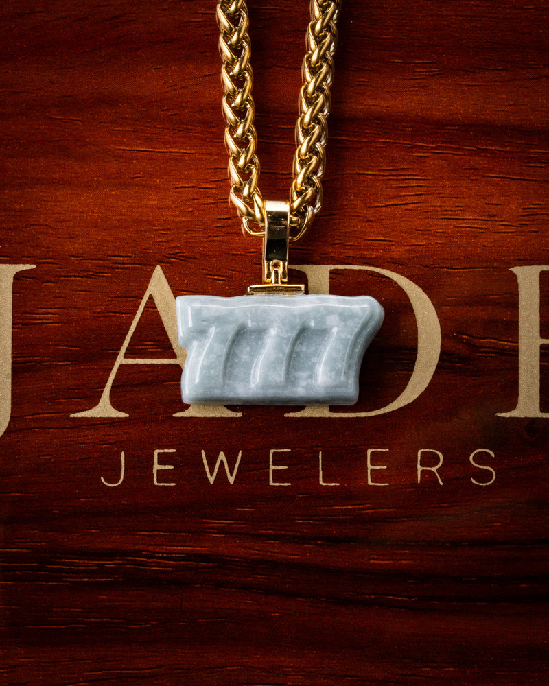 Micro Angel Number Jade Pendants
