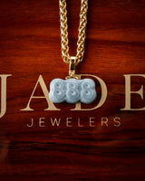 Micro Angel Number Jade Pendants