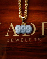 Micro Angel Number Jade Pendants